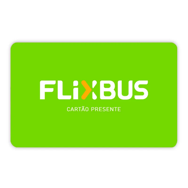 Gift Card Flixbus 25 Reais
