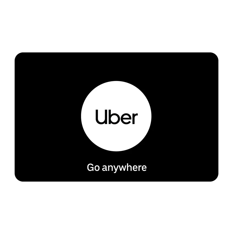 Gift Card Uber 25 reais