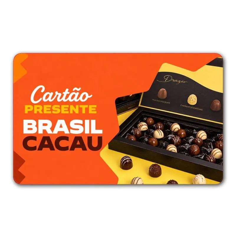 Brasil Cacau Vale Presente 50 Reais