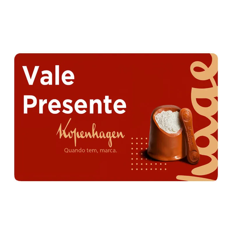 Vale Presente Kopenhagen 50 Reais