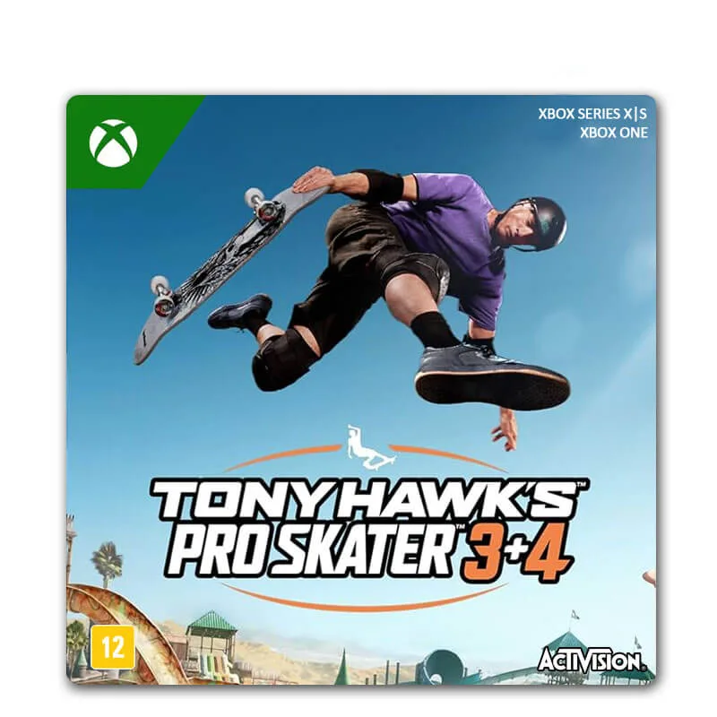 Tony Hawk's Pro Skater 3 + 4 Xbox Series X|S One e PC