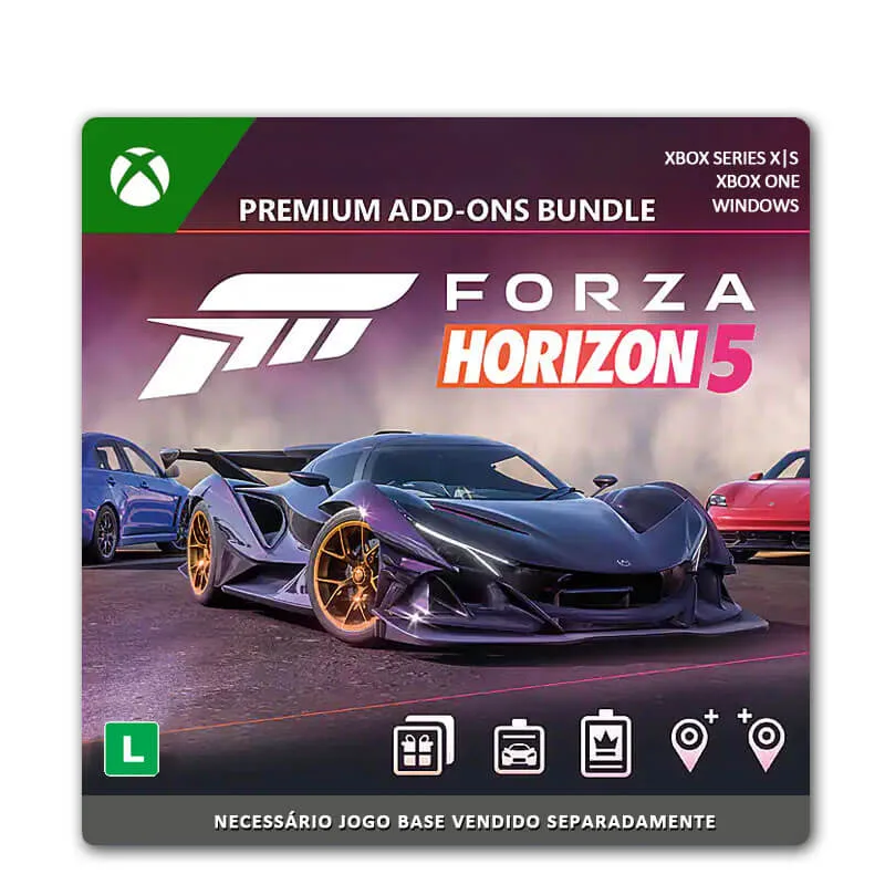 Forza Horizon 5: Pacote Supremo Xbox Series X|S One e PC