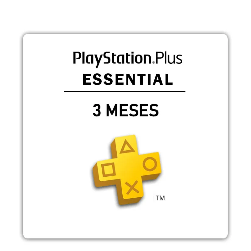 Assinatura Playstation Plus Essential 3 Meses